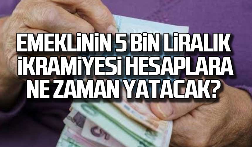 Emeklinin Bin Liral K Ikramiyesi Hesaplara Ne Zaman Yatacak