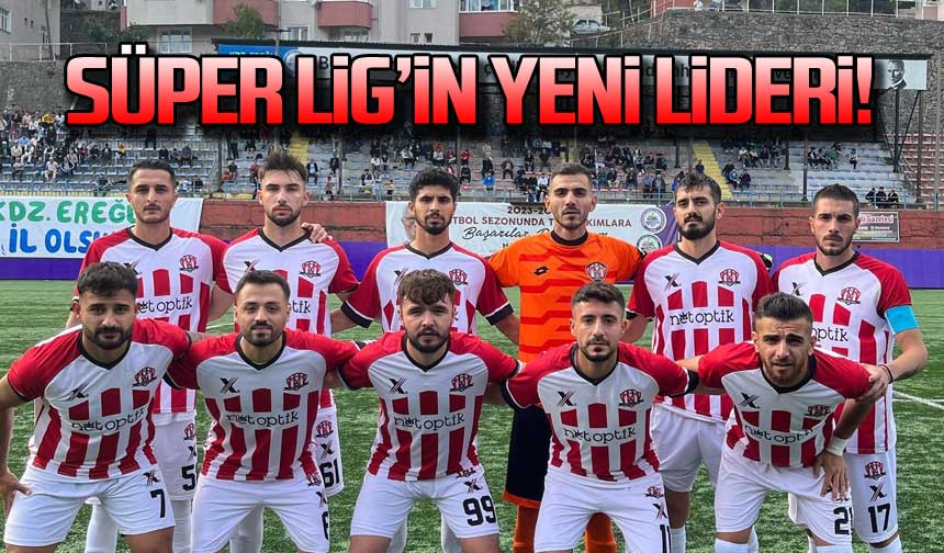 Süper Lig in yeni lideri Devrek Belediyespor