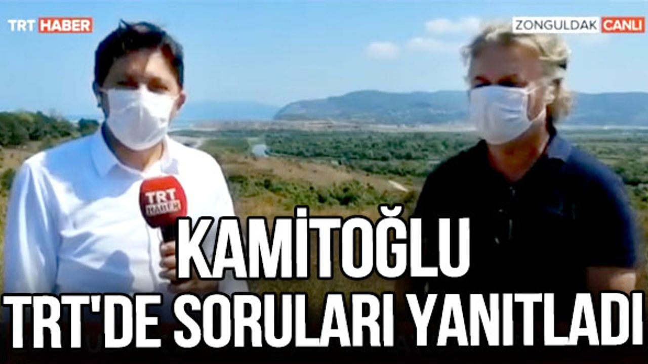 Kamitoğlu TRT'de soruları yanıtladı