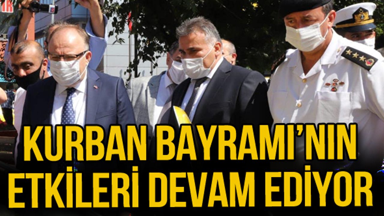 "Kurban Bayramı'nın etkileri devam ediyor"