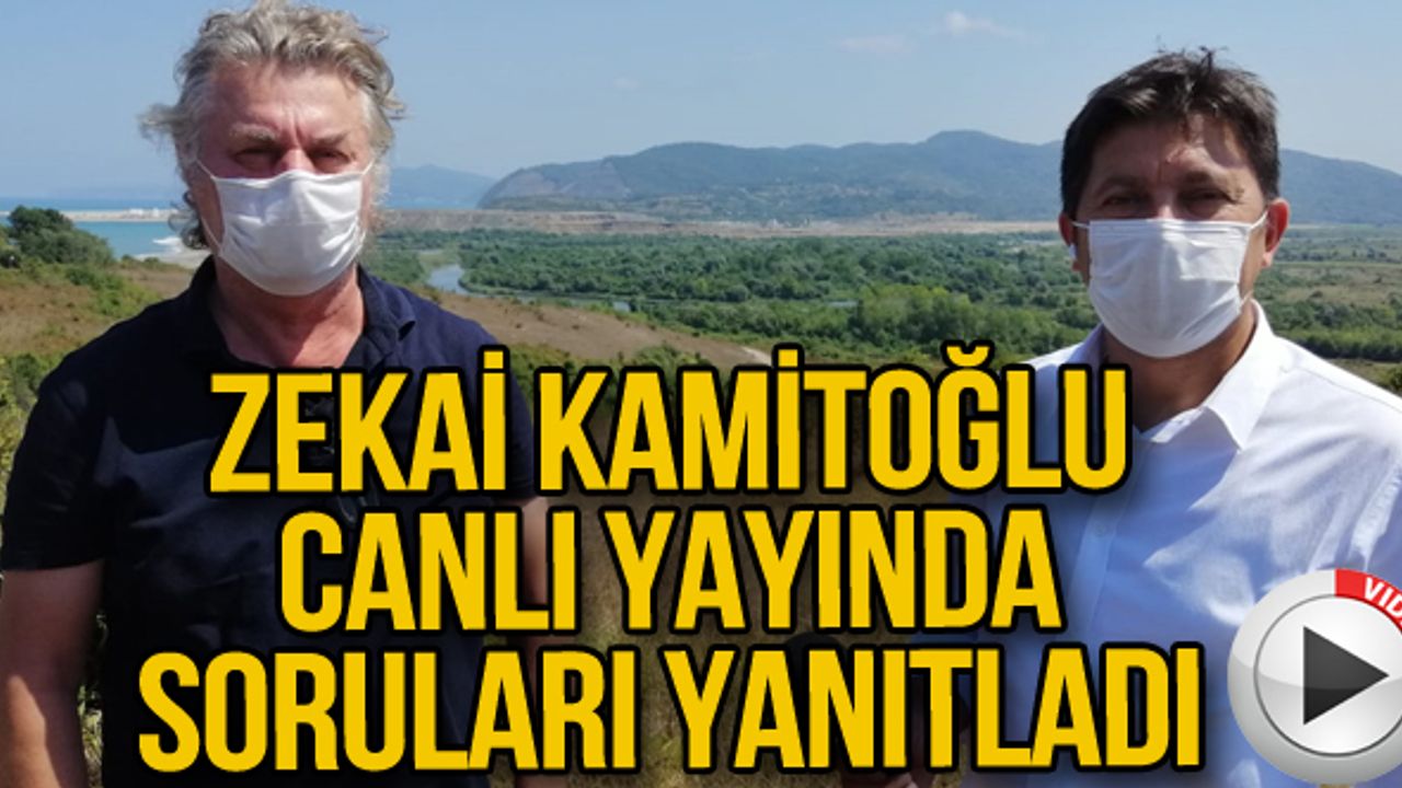 Zekai Kamitoğlu Filyos'ta soruları yanıtladı