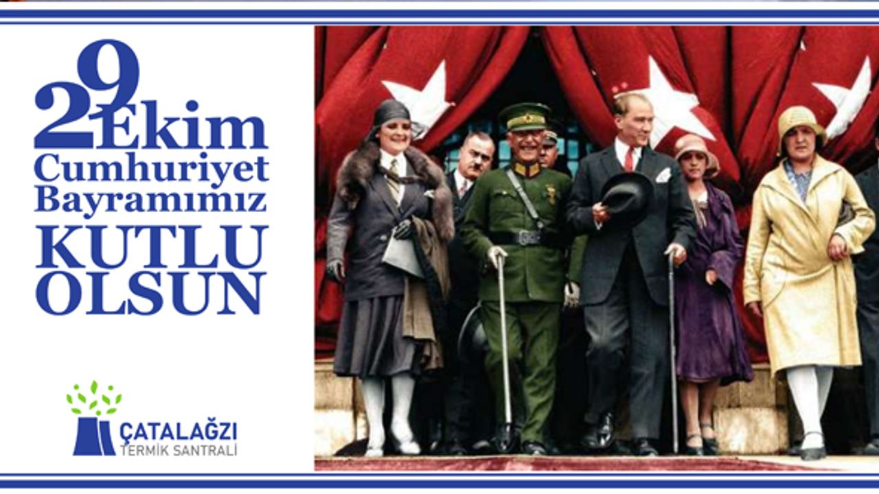 ÇATES 29 Ekim Cumhuriyet Bayramı'nı kutladı.