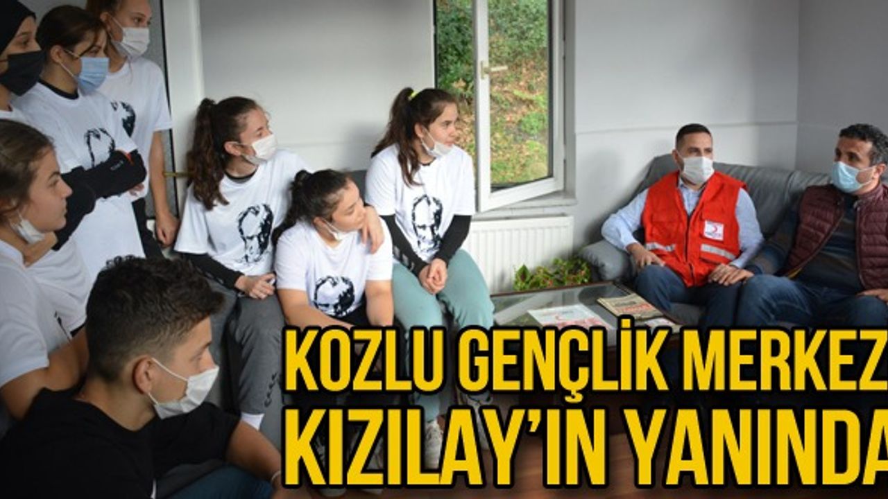 Kozlu Gençlik Merkezi Kızılay'ın yanında