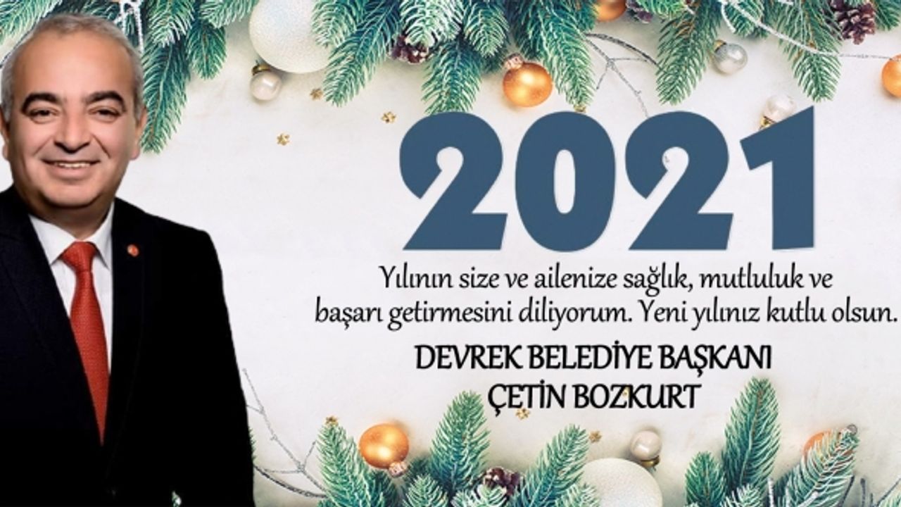Çetin Bozkurt'tan yeni yıl mesajı