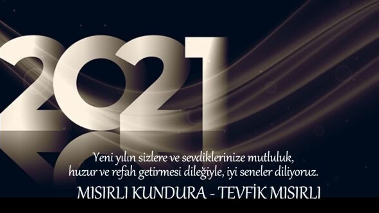 Tevfik Mısırlı'dan yeni yıl mesajı