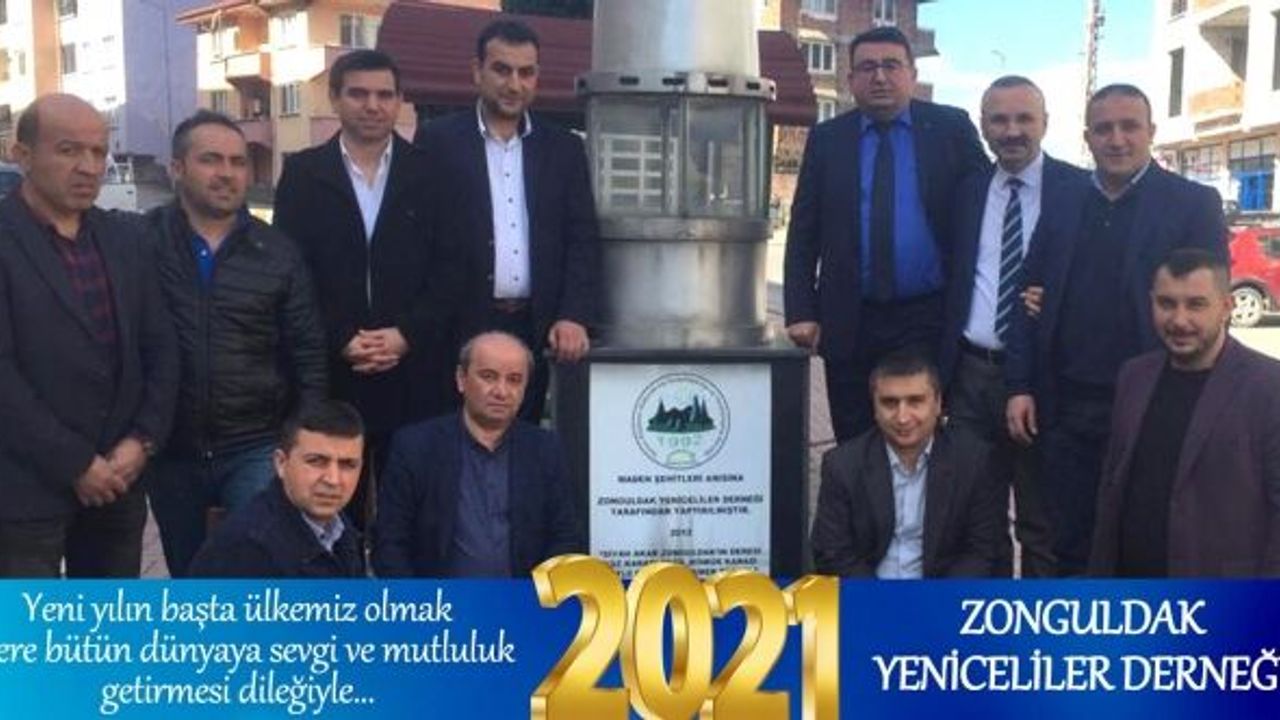 Yeniceliler Derneği'nden yeni yıl mesajı