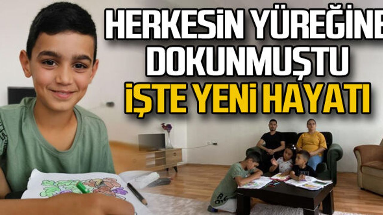 Hayali evinde ekmek olmasıydı... İşte Mertcan'ın yeni hayatı