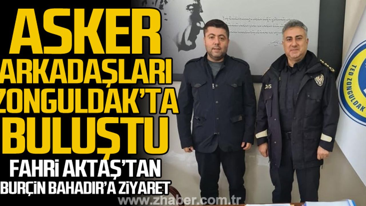 Fahri Aktaş Burçin Bahadır'ı ziyaret etti