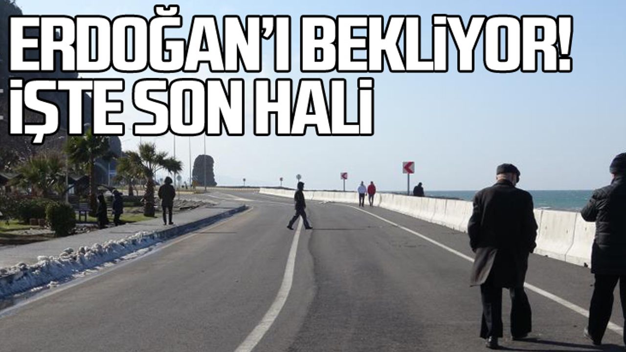 O yolda son durum... Cumhurbaşkanı Erdoğan'ı bekliyor
