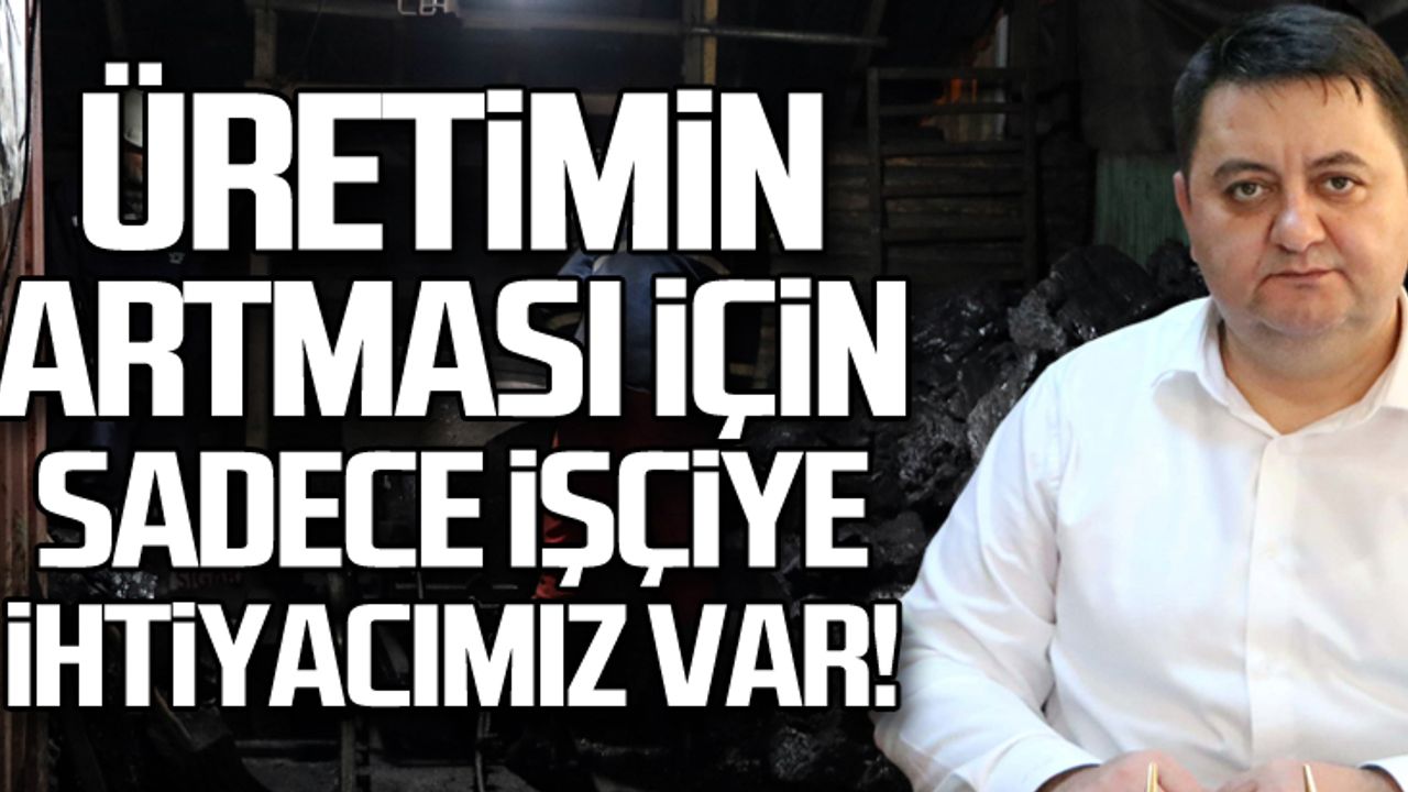 Üretimin artması için TTK'ya işçi alımı şart!