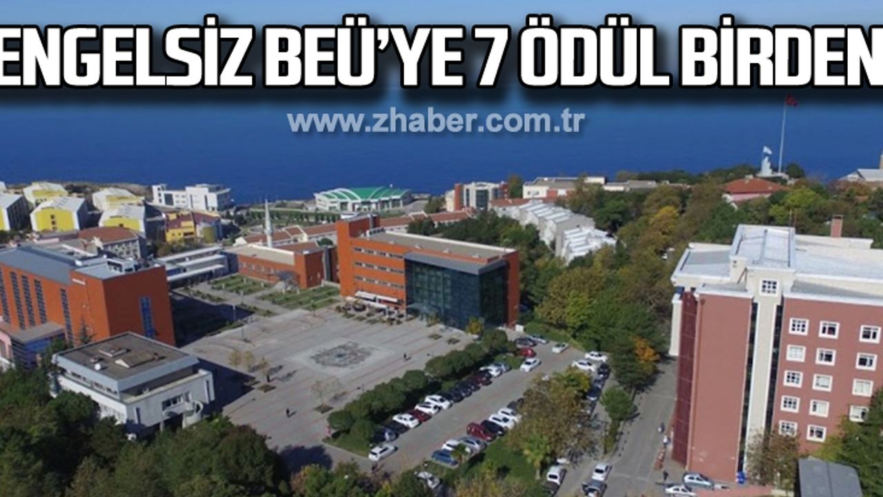 BEÜ'ye Beş “Turuncu Bayrak”, İki “Engelsiz Program Nişanı” Ödülü