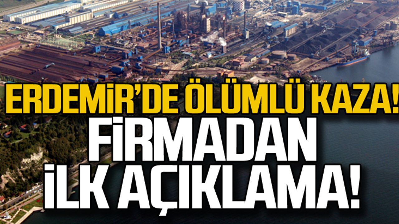 Erdemir'de Bayram Candan'ın ölümü sonrası ilk açıklama!