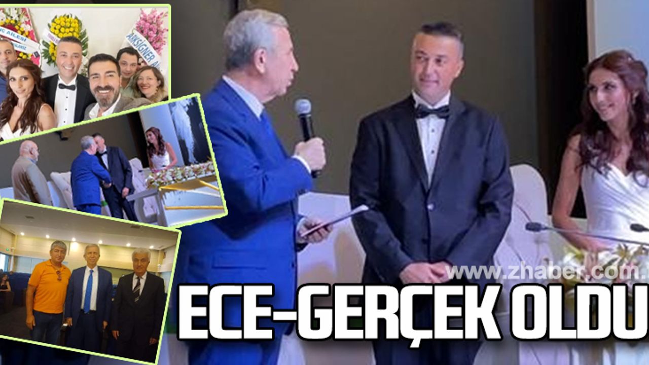 Gerçek Ülker ve Ece Bingöl evlendi