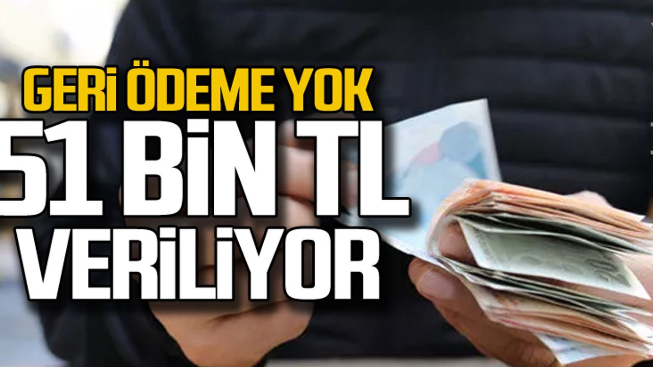 İşsiz kalana 51 bin TL! Geri ödeme yok!