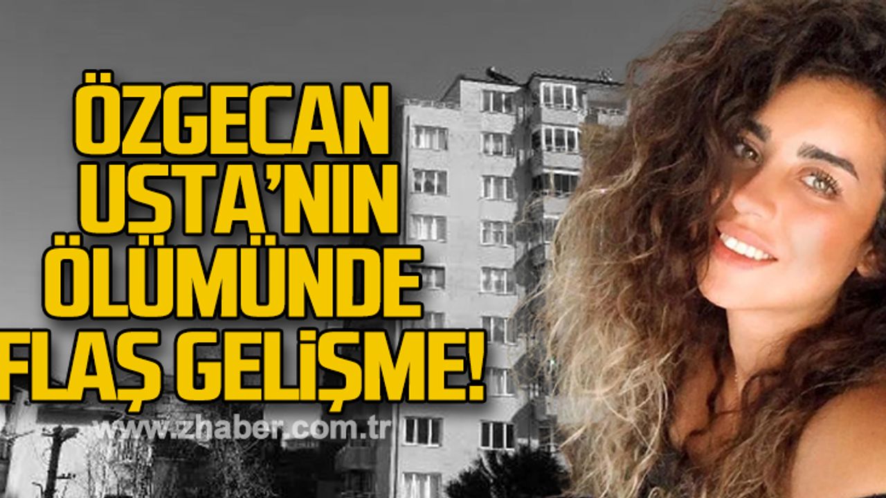 Özgecan Usta'nın ölümünde flaş gelişme!