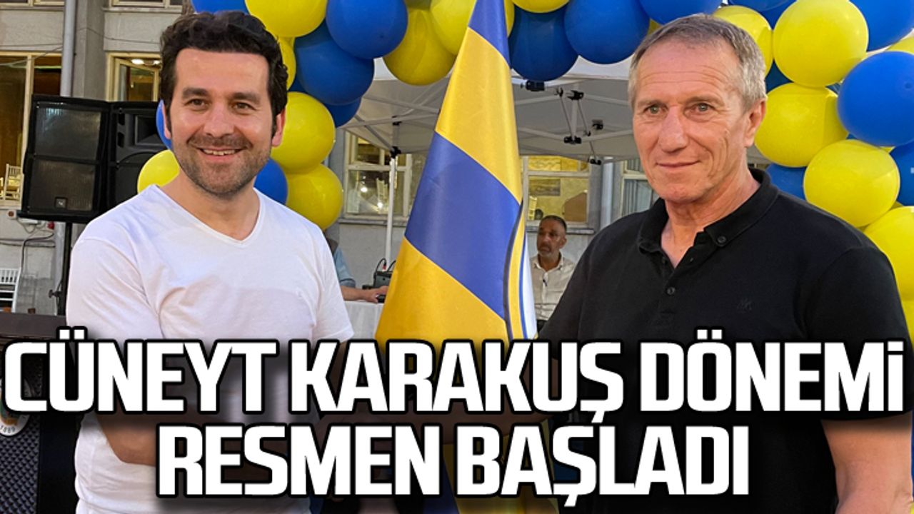 Çaycuma'da Cüneyt Karakuş dönemi başladı