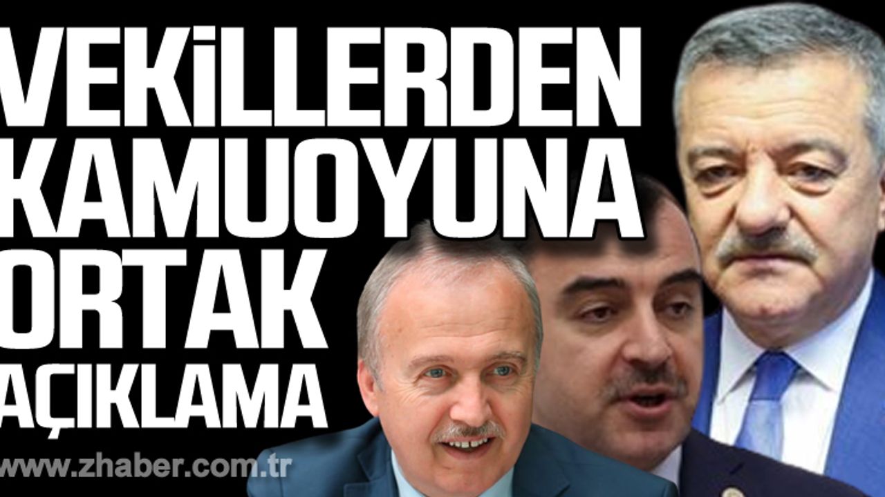 Ahmet Çolakoğlu - Hamdi Uçar - Polat Türkmen'den üçlü ortak açıklama!
