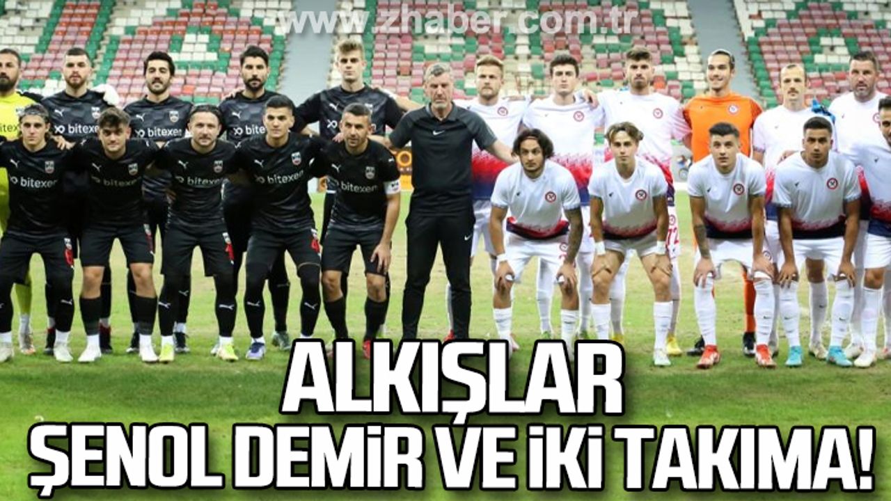 Alkışlar Şenol Demir ve iki takıma!