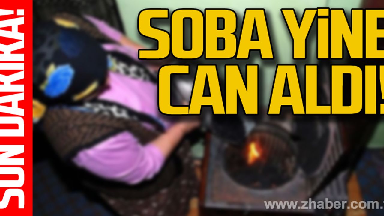 Çaycuma'da kömür sobası can aldı