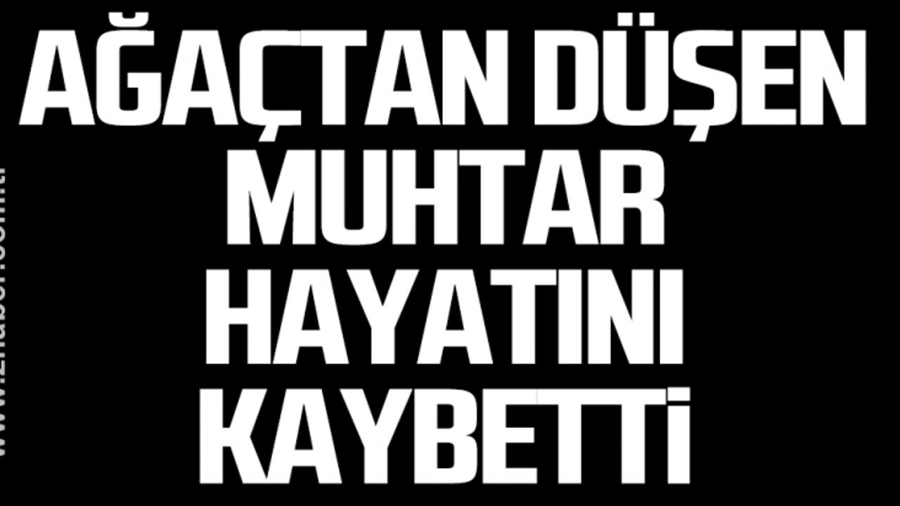Ereğli Çiğdemli köyü muhtarı vefat etti