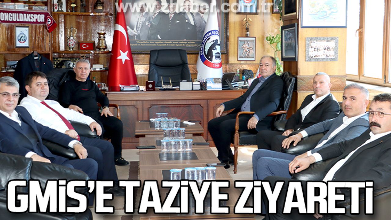 Genel Maden İşçileri Sendikası'na taziye ziyareti