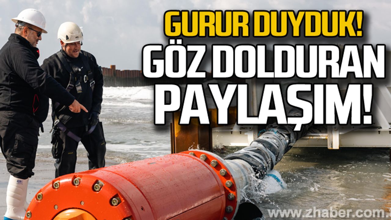 Gurur duyduk... TPAO'dan göz dolduran paylaşım