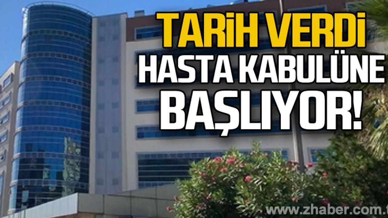 İl Başkanı tarih verdi... Hasta kabulüne başlıyor!