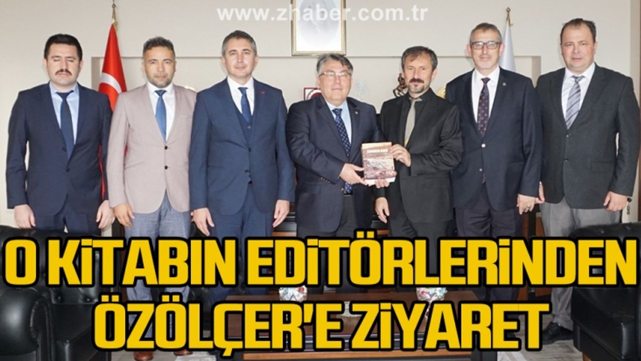 O Kitabın Editörlerinden Özölçer'e Ziyaret