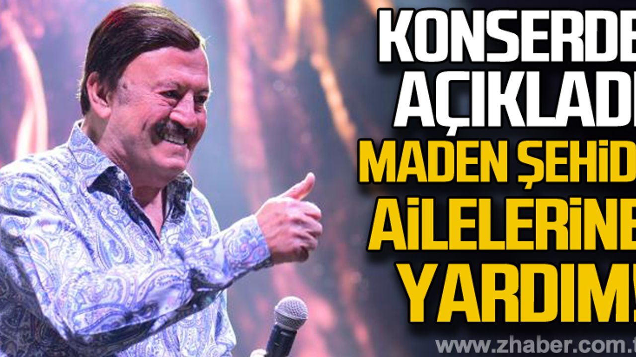 Selami Şahin'den maden şehidi ailelerine destek