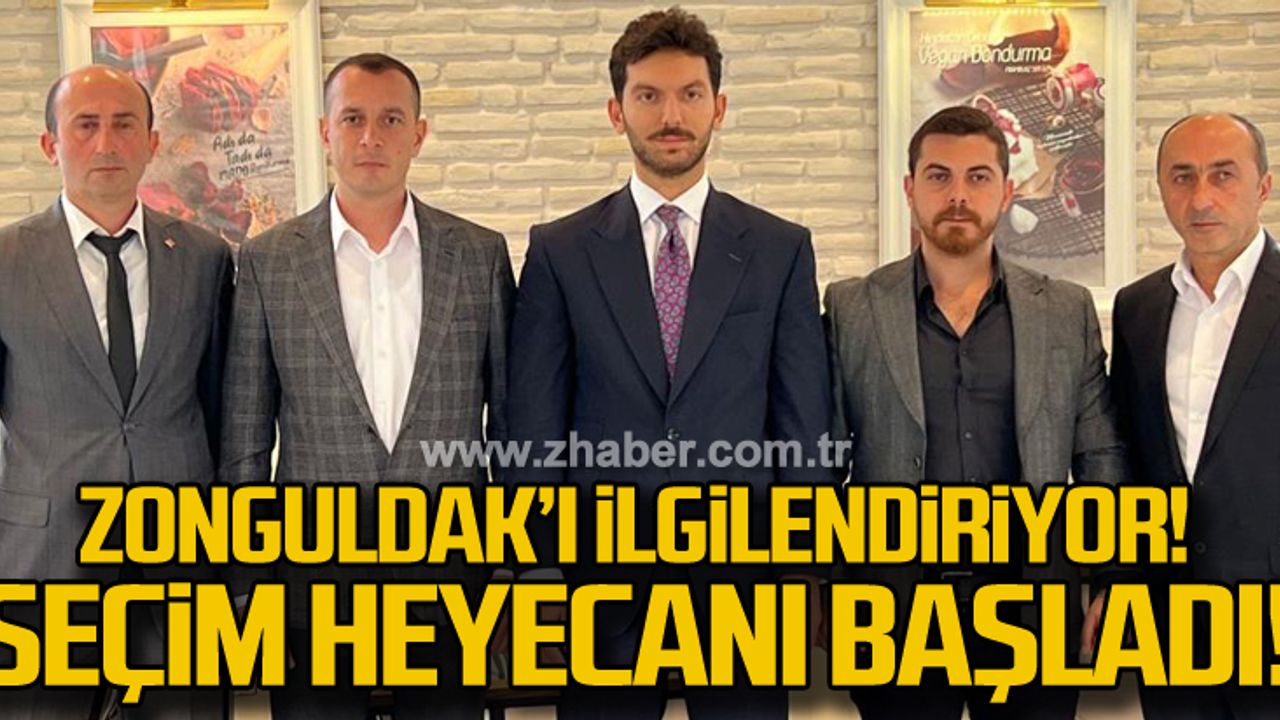 Zonguldak'ı ilgilendiriyor... Seçim heyecanı başladı!