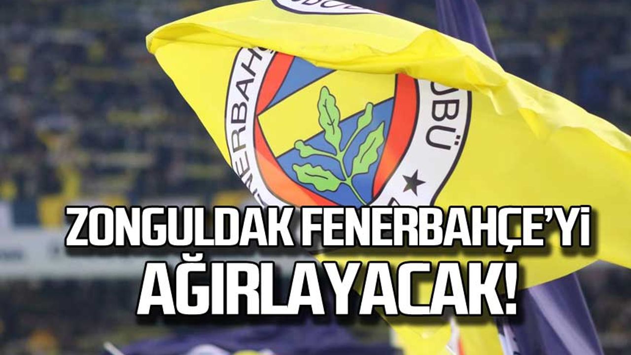 Zonguldak Fenerbahçe'yi ağırlayacak!