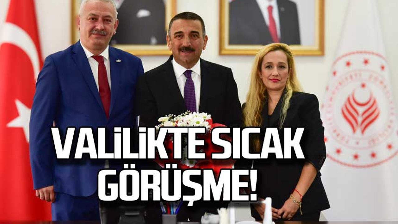 CHP yönetimi Vali HacıBektaşoğlu ile ne görüştü?