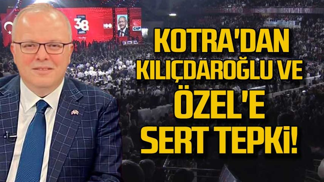 Murat Kotra'dan Kılıçdaroğlu ve Özel'e sert tepki!