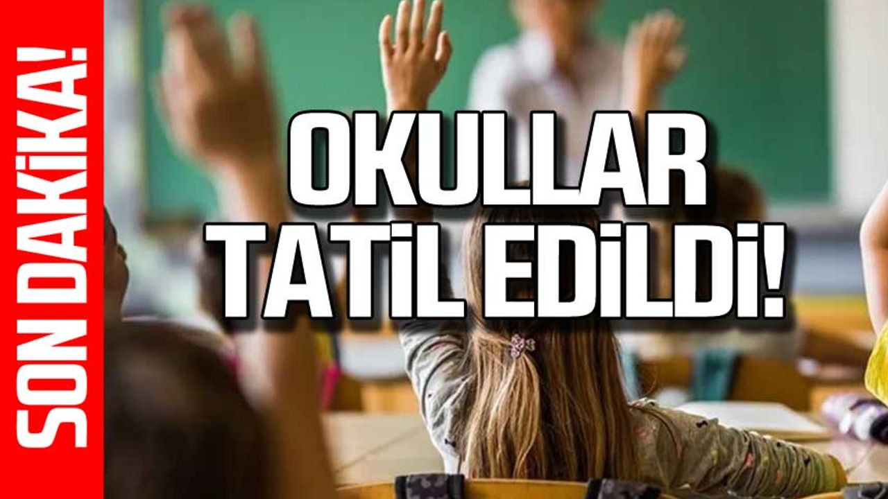 Son dakika! 20 Kasım Pazartesi Zonguldak'ta okullar tatil!