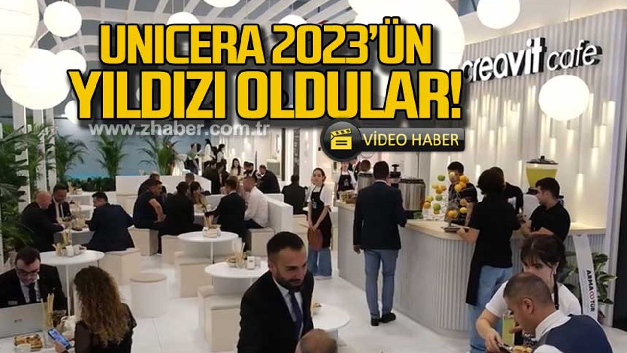 Zonguldaklı Creavit UNICERA 2023’de büyük ilgi görüyor.