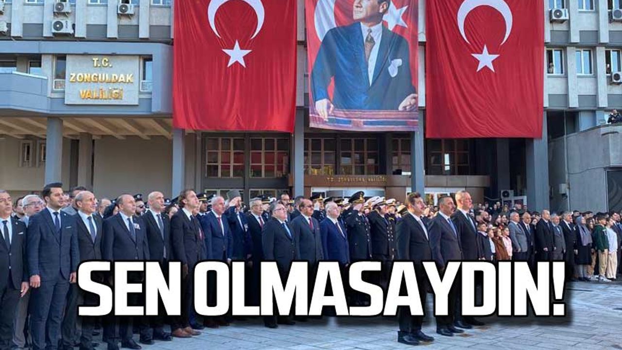 Zonguldak protokolü tam kıta Ata’nın huzurunda!