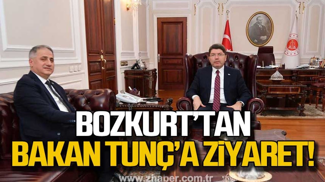 Zonguldak Milletvekili Saffet Bozkurt'tan Bakan Yılmaz Tunç'a ziyaret!