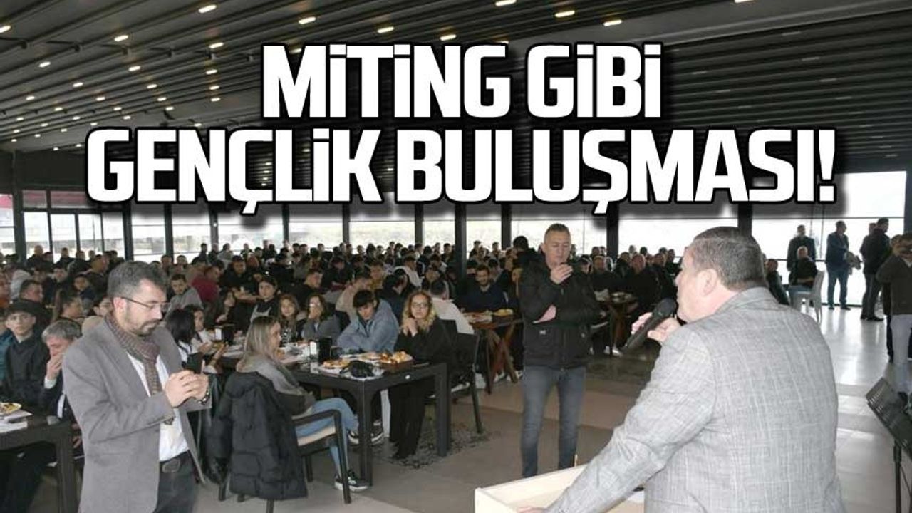 Zonguldak Alaplı'da miting gibi gençlik buluşması!