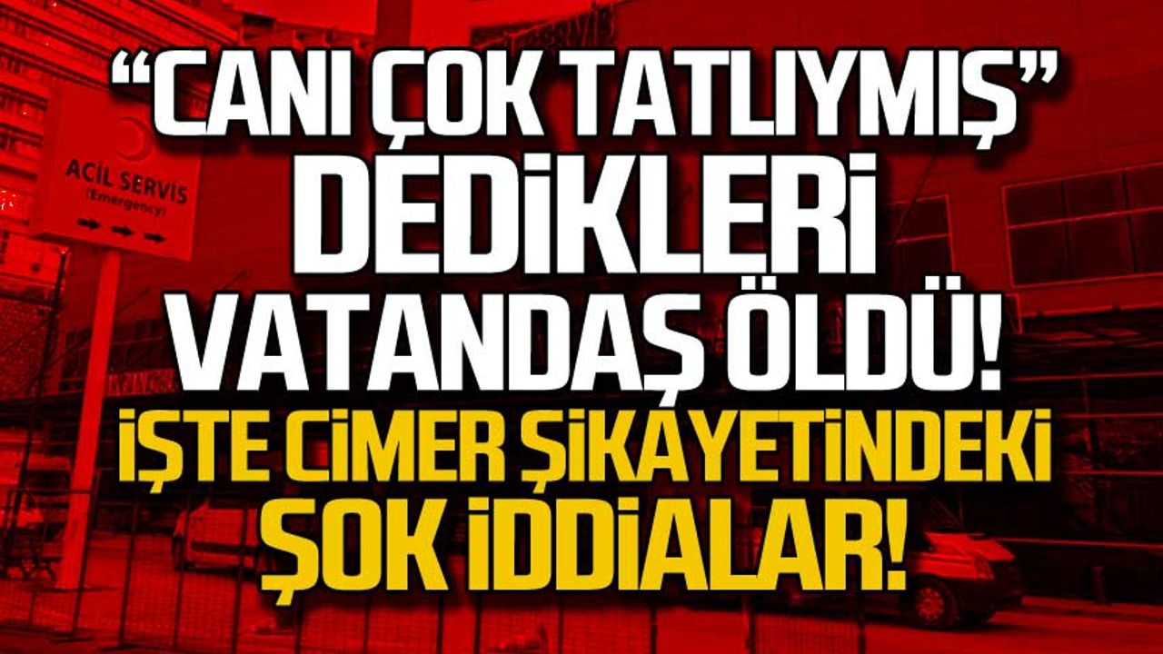 Zonguldak ADH’de yaşanan ölüm ve ihmal iddiaları şok etti!