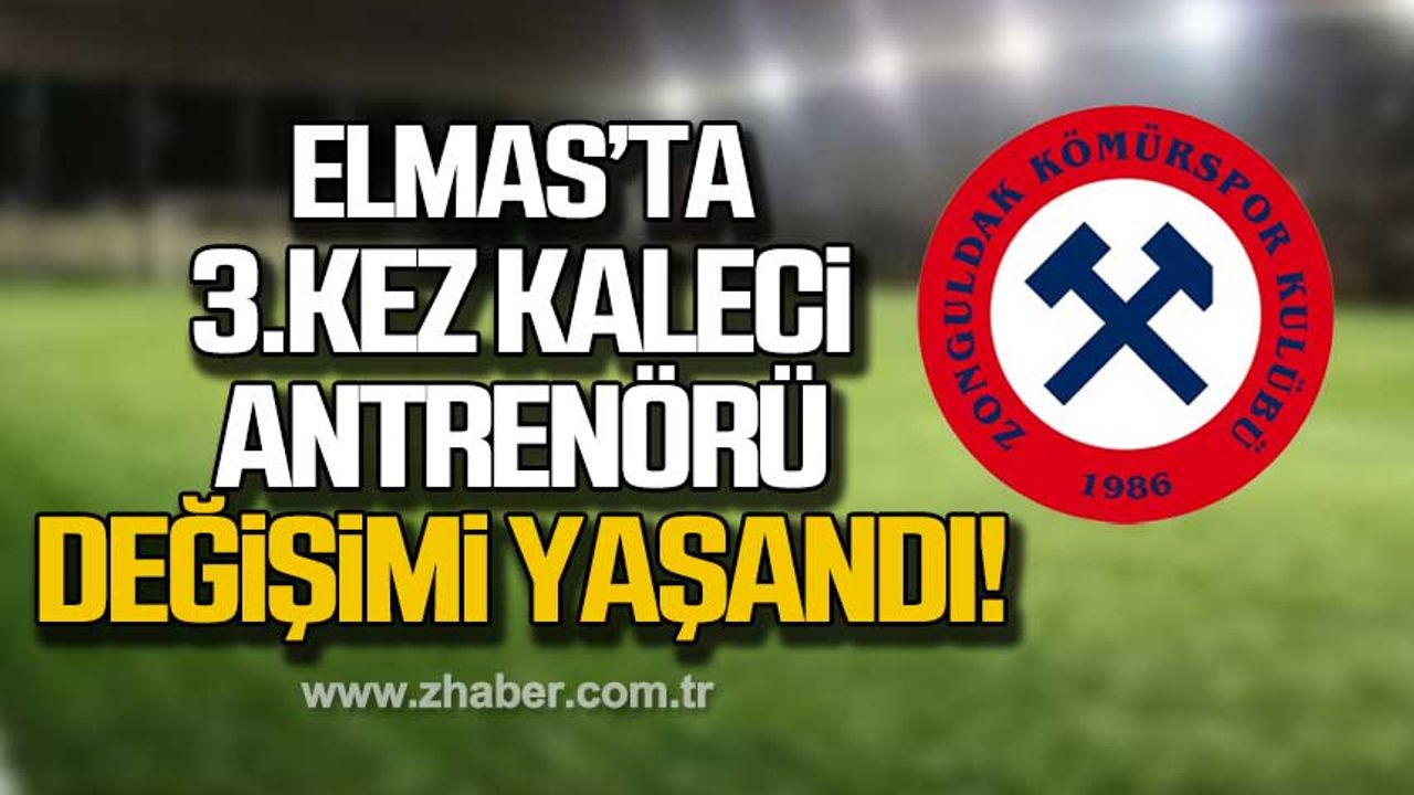 Kömürspor'da 3. kez kaleci antrenörü değişimi yaşandı!