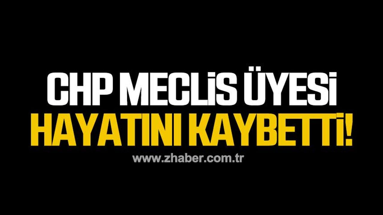 CHP Meclis Üyesi İsmail Özgürel hayatını kaybetti!