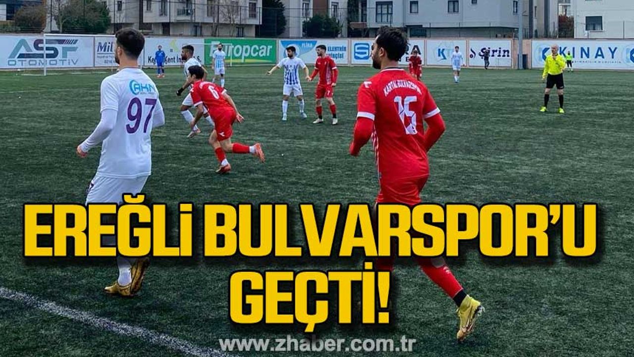Ereğli, Bulvarspor’u 2 golle geçti!
