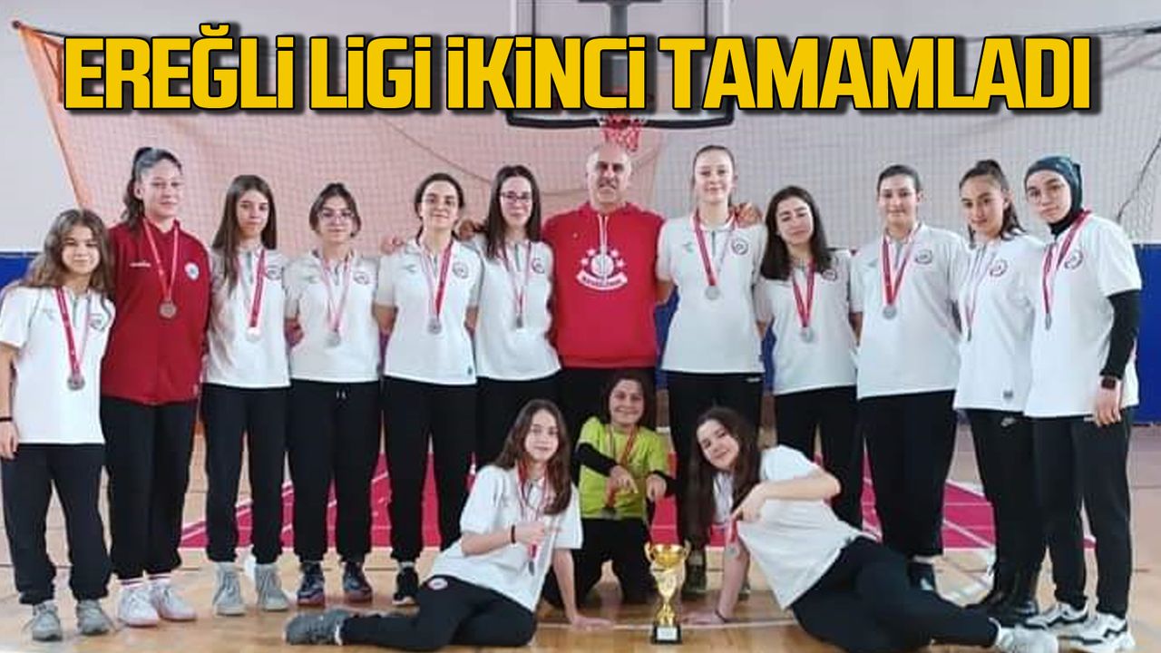 Kdz. Ereğli Belediyespor, U16 Yıldız Kızlar Basketbol Ligi'ni ikinci tamamladı