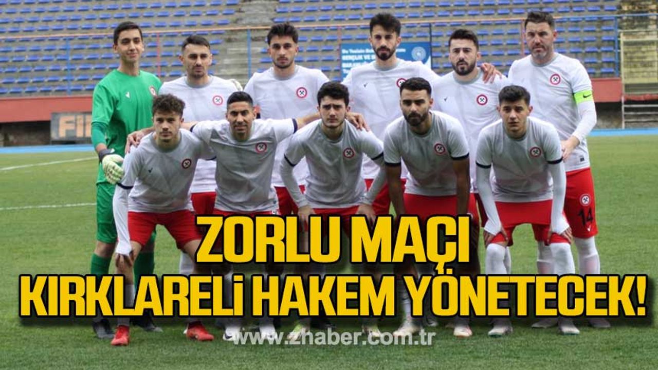 Esenler Erokspor ile Zonguldak Kömürspor maçını Ömer Şivka yönetecek!