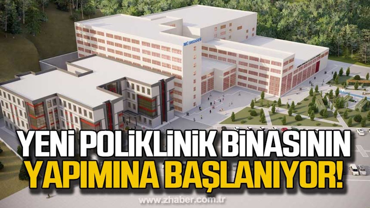 Rektör Özölçer yeni poliklinik binasının müjdesini verdi!