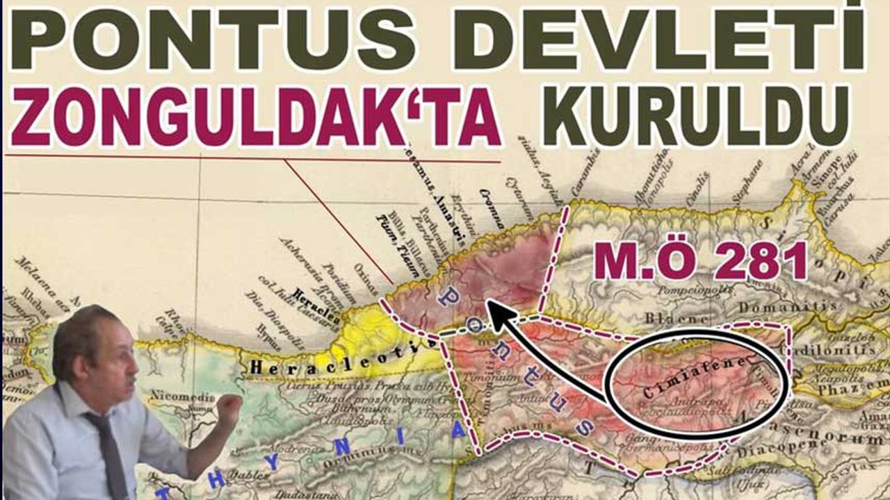 Yılmaz "Pontus Devleti Zonguldak'ta kuruldu!"