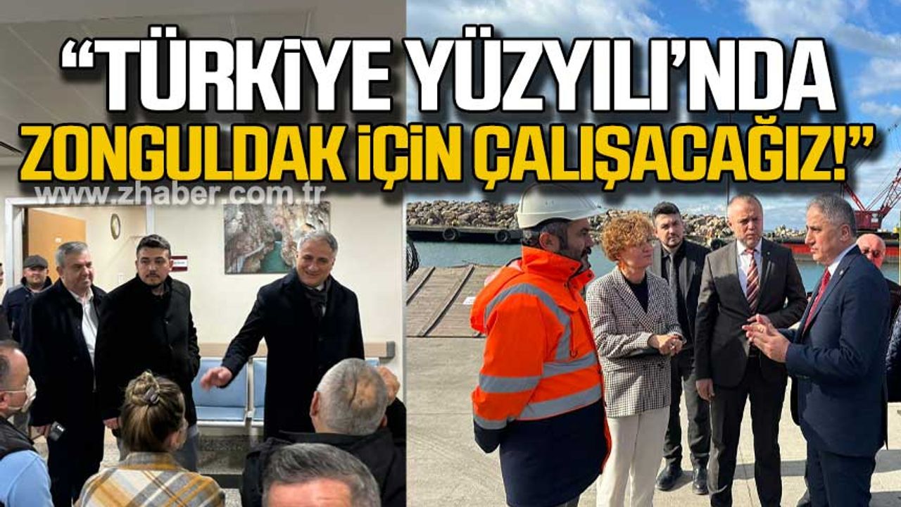 Bozkurt; "Türkiye Yüzyılı'nda Zonguldak için çalışacağız!"
