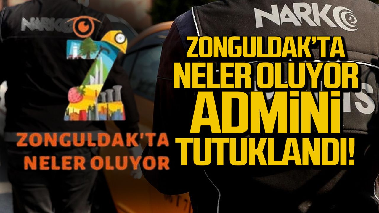 Zonguldak'ta neler oluyor admini uyuşturucudan tutuklandı