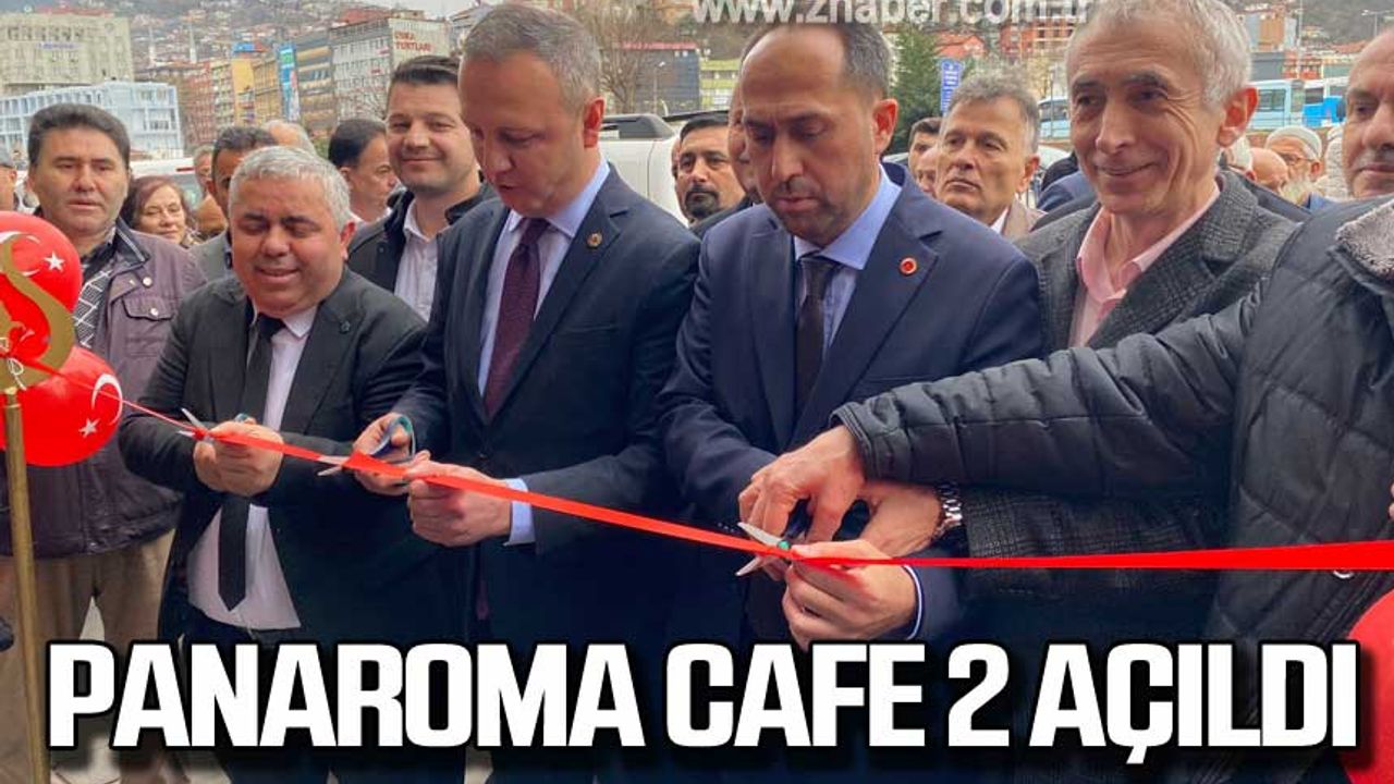 Zonguldak'ta Panaroma Cafe 2 açıldı