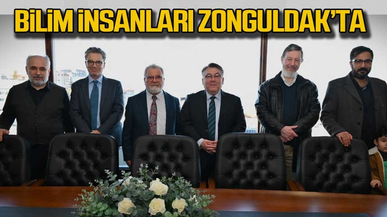 Bilim insanları Zonguldak'ta